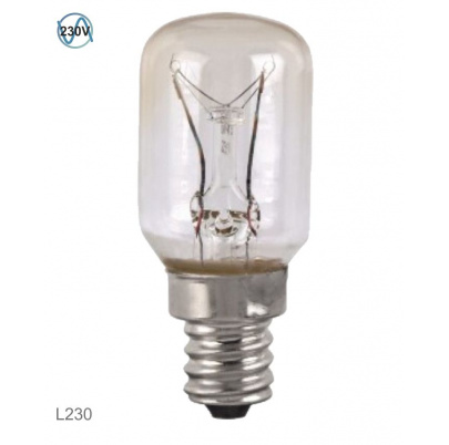 Náhradná žiarovka 230V, 15W, E14 pre LUMY230