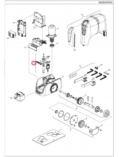 999LOCK000A00  odblokovací mechanizmus- komplet