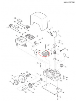 900TRAS8022 Trafo pre riadiacu jednotku CT-24M