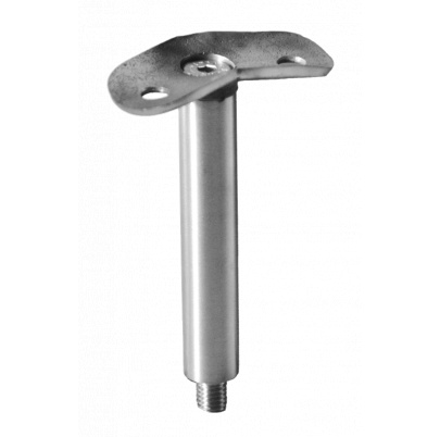 Držiak madla ø42.4mm, 45° uhol, M8, brúsená AISI304