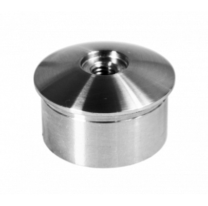 Spodok držiaka madla, M8, ø42.4mm, brúsená AISI304