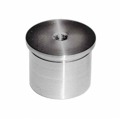 Spodok držiaka madla (lepiaci) na ø42.4mm, brúsená AISI304