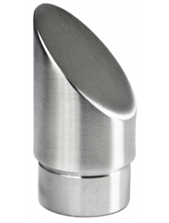 Ukončenie na trubku ø42.4mm, brúsená nerez AISI304