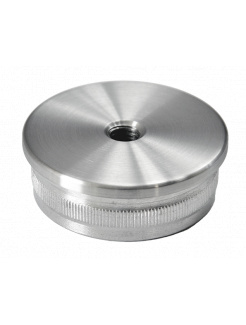 Spodok držiaka madla, M8, ø48.3mm, brúsená AISI304