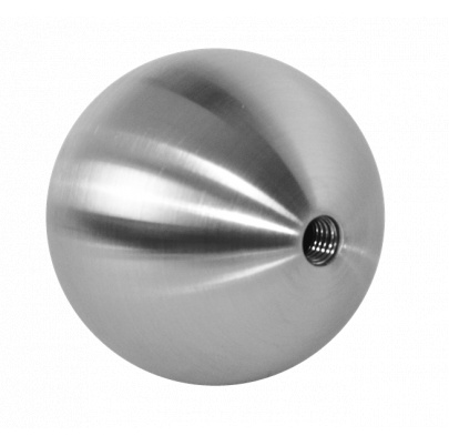 Guľa dutá so závitom M8 /ø 60mm, brúsená nerez K320 /AISI304