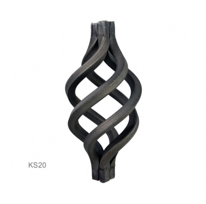 Šiška 175x80mm,  štvorhran 20x20mm