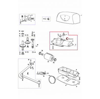 PRHY03 kit motora pre HYPPO