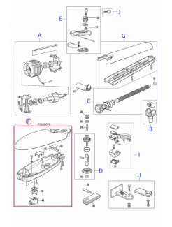 PRMB07R kit krytu pre MOBY4005,4006,5015,5016