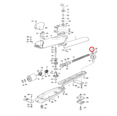 PMD0944R04.4610  matica 6 závit fi.17mm pre WG4000/2024