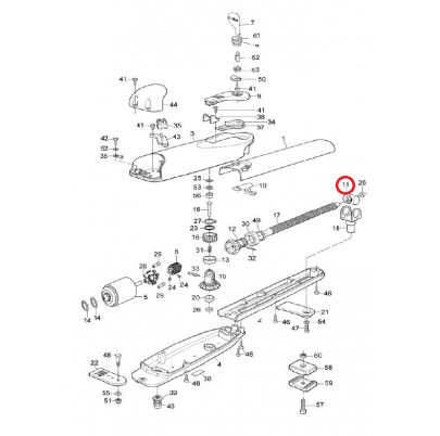 PMD0944R04.4610  matica 6 závit fi.17mm pre WG4000/2024