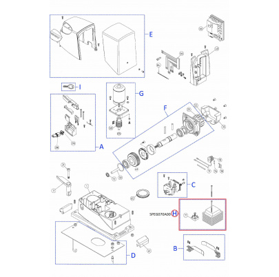 SPEG070A00 kit - DPONTE-B.2830