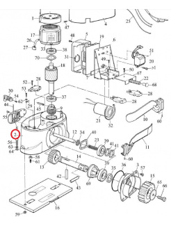 BMG1848.45673 korpus motora ROBO, všetky modelové rady