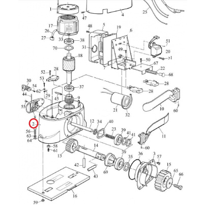 BMG1848.45673 korpus motora ROBO, všetky modelové rady