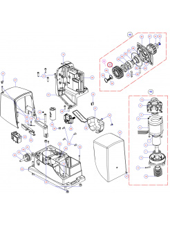 PD1094A0000 kolo prevodovky pre ROX600/1000