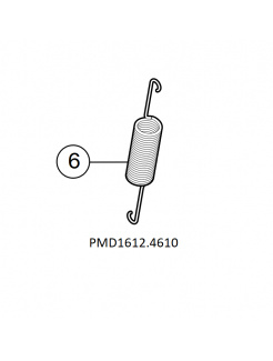 PMD1612.4610 vyvažovacia pružina pre závoru S/X-BAR/WIDE S