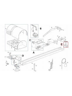 PRSH06 kit - mechanická stopka pre SHEL