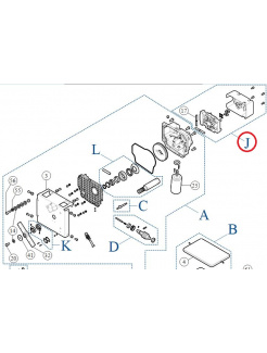 SPWIDE0001 kompletný držiak ramena XBA19 pre závoru WIDES/M