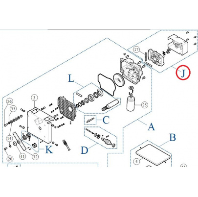 SPWIDE0001 kompletný držiak ramena XBA19 pre závoru WIDES/M