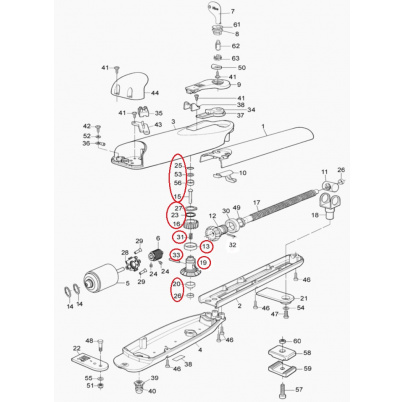 PRWNG02 kit prevodovky pre Wingo230V