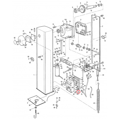 TRA-L.1025 transformátor 230V/22V/110VA  WA20 pre WIL