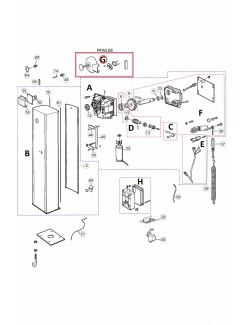 PRWL03 kit pre WL4/6 - uvoľňovací hriadeľ