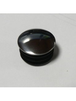 Vnútorná krytka guľatá ø 40mm plastová - povrch CHRÓM