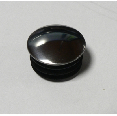 Vnútorná krytka guľatá ø 40mm plastová - povrch CHRÓM
