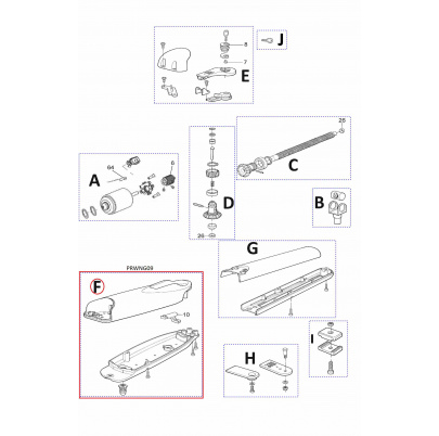 PRWNG09 kit krytu pre WINGO 20/35/40/5024