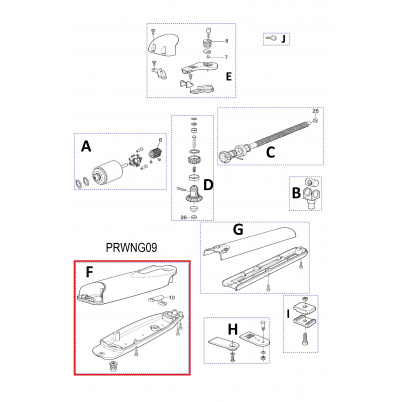 PRWNG09 kit krytu pre WINGO 20/35/40/5024