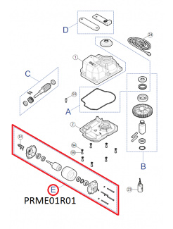 PRME01R01 motor pre METRO3000R01/ME3010