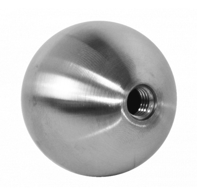 Guľa dutá so závitom M8 /ø 40mm, brúsená nerez K320 /AISI304