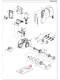 520PIAT004A00  podstavec pod motor, pozinkovaný