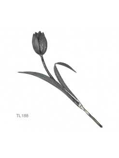 tulipán kovaný 410x165mm