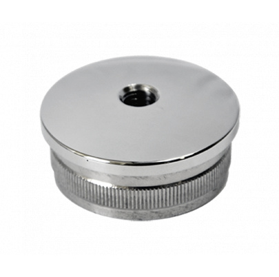 Spodok držiaka madla na trubku ø42.4mm, leštená AISI304