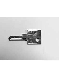 Kľúč zámku surový-nevybrusený, pre pohony aj klučové spínače