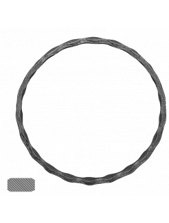 kruh (ø 100mm), 12x6mm, zdobený