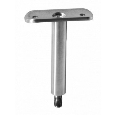 Držiak madla ø42.4mm, pevný, M8, brúsená AISI304