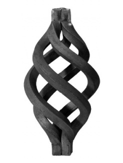 Šiška 195x95mm,  štvorhran 24x24mm