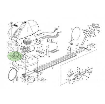 Riadiaca jednotka pre SPIDO/SPIDER6000