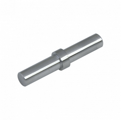Spoj priamy L: 55mm, na trubku ø 12mm (plný materiál), brúsená nerez K320 /AISI304