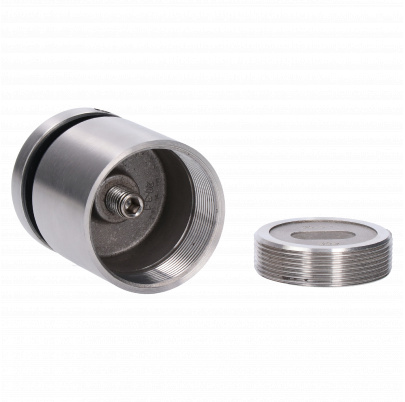 Svorka bodová na sklo 12-20mm, ø50mm, M10, brúsená AISI304