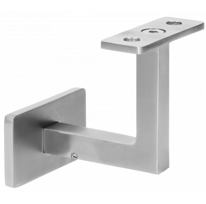 Držiak madla na stenu pevný, závit M8, brúsená AISI304