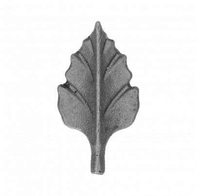 List 80x40 mm , 4mm, obojstranný vzor, odliatok
