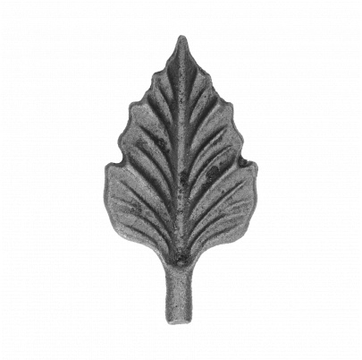 List 80x40 mm , 4mm, obojstranný vzor, odliatok