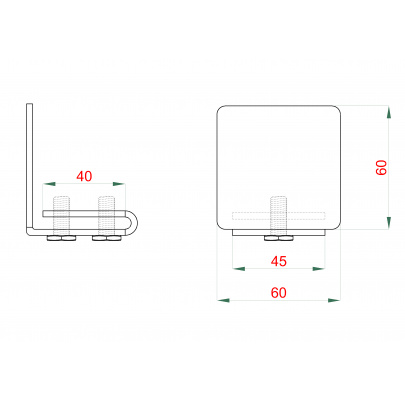 Set bez profilu pre samonosný systém, (2x W35S/F2, 1x W32/60, 1x W36/60, 1x W37S)