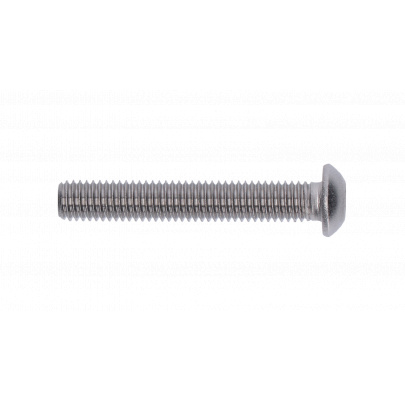 Nerezová skrutka (M8x30mm) polguľatá  hlava, imbus, DIN7380 /AISI316 /A4