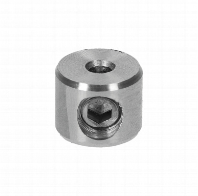 Úchyt pre nerezové lanko ø2-4mm, brúsená AISI304