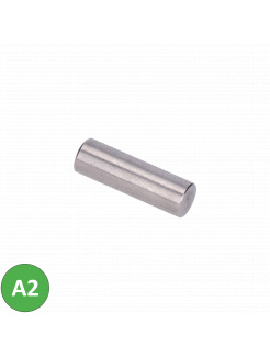 bezpečnostný kolík ku svorke skla, brúsená nerez K320/AISI304 priemer 6mm, dĺžka 20mm