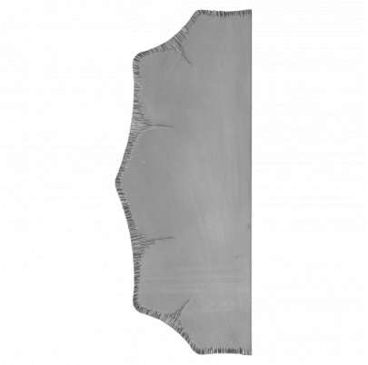 Štít 230x93x3mm bez otvorov, zdobený, obojstranný (ľavý aj pravý)