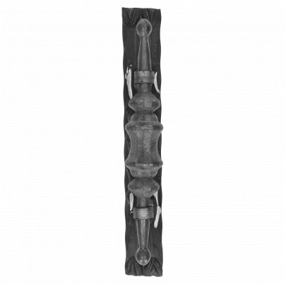 Úchyt kovaný 280x90mm, odsadenie 61mm, bez povrchovej úpravy